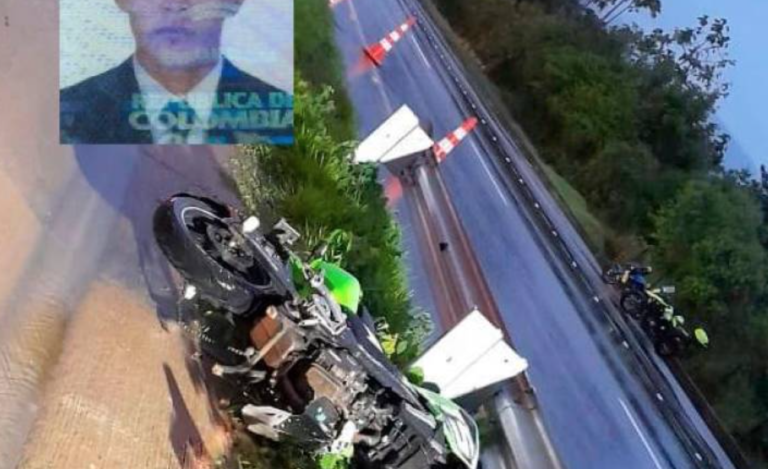 Motociclista falleció en accidente en la vía La Fortuna – Bucaramanga