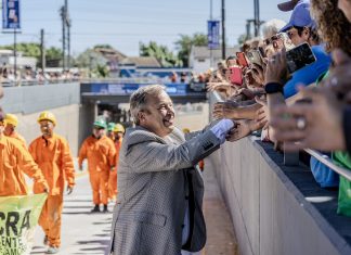 Histórico: el municipio de Alte. Brown abrió el nuevo paso bajo nivel de Rafael Calzada