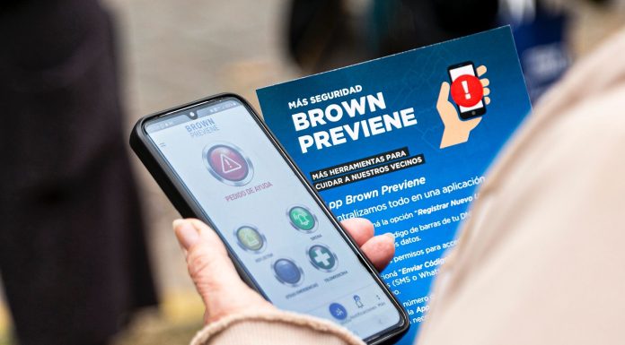 Más de 55 mil vecinos ya utilizan la app “Brown Previene”