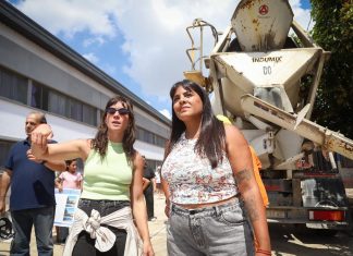 Comenzó la construcción de 13 nuevos asfaltos para los barrios Santa María-Iapi y La Loma de Bernal Oeste