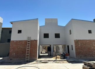 Provincia y municipio avanzan con las obras de viviendas en el barrio Don Orione