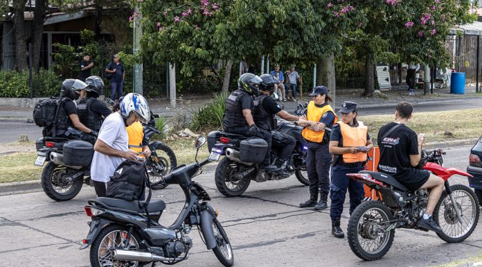 Los operativos rotativos de saturación policial llegaron a Don Orione