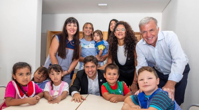 Kicillof y Balor inauguraron el Polo Educativo Integral de El Pato