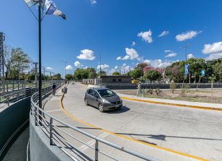 El municipio habilitó en Calzada la calle Presidente Perón junto al nuevo paso bajo nivel