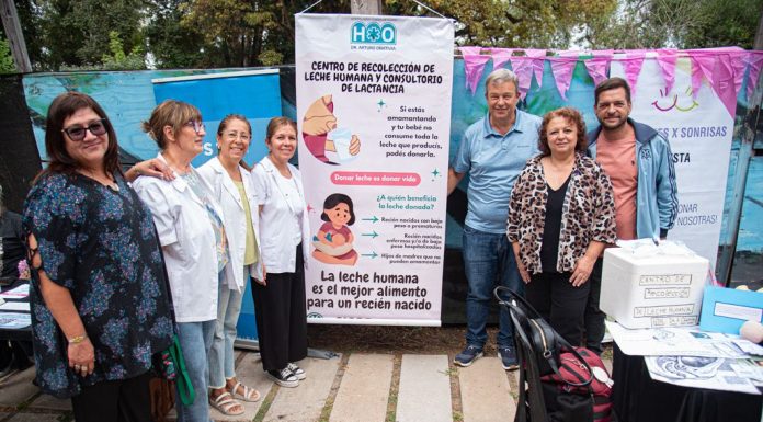 Cascallares y Fabiani acompañaron a cientos de vecinas brownianas en jornada integral de Salud