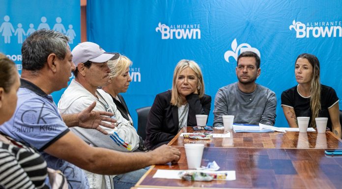 El municipio profundiza el acompañamiento a familias brownianas vulnerables