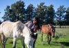 Eva Mieri visitó la ONG “Caballos de Quilmes” que realiza una importante labor de rescate en la ciudad