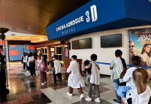 Más de 220 chicos de escuelas de Solano, Calzada y San José, fueron al cine por primera vez