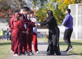 Primer encuentro de deportes de escuelas de educación especial privadas en el polideportivo municipal