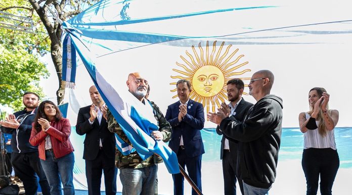 Homenaje a los ex combatientes brownianos a 44 años de la gesta de Malvinas