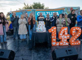 Juan María Gutiérrez celebró su 142° aniversario con la presencia del intendente Balor
