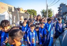 Presentaron la obra del nuevo polideportivo de Ezpeleta