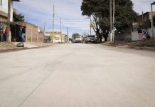 Finalizó la construcción de 21 nuevos pavimentos en los barrios 1° de Mayo y Monteverde de Solano