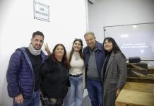 Inauguraron un nuevo centro de formación de oficios en Rafael Calzada