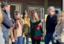 Cascallares recorrió jardines comunitarios del distrito y destacó el trabajo junto a las infancias