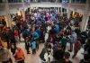 Ya se vive la fiebre mundialista en Brown: una multitud colmó la Casa de la Cultura en jornada de intercambio de figuritas