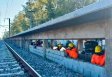 Brown: el municipio retomó la construcción de la estación de trenes de la Universidad Guillermo Brown