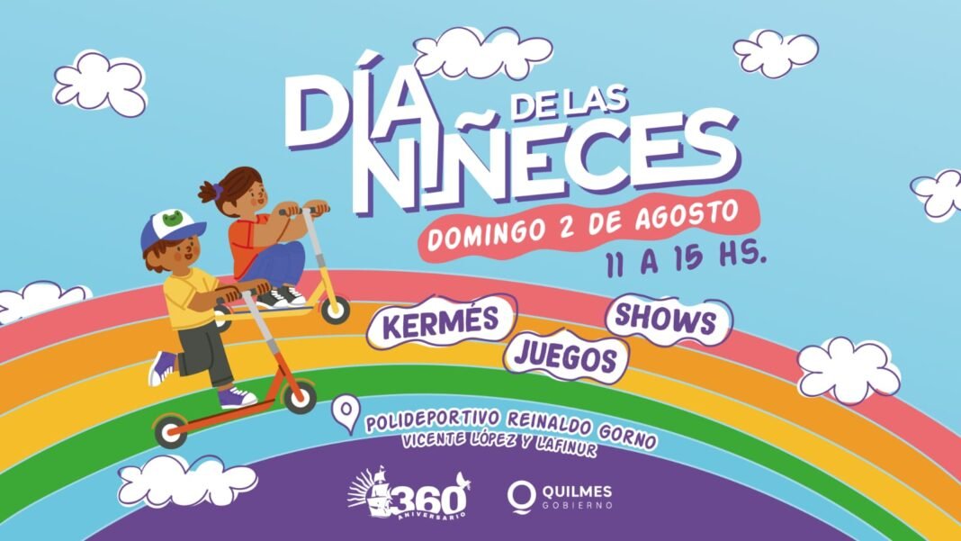 Domingo 2 de agosto: festival para los chicos en el Polideportivo municipal Domingo 2 de agosto: festival para los chicos en el Polideportivo municipal