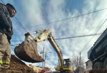 El municipio avanza con una obra histórica que permitirá sanear más de diez hectáreas