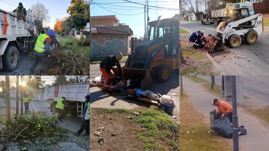 Nuevos operativos de limpieza integral en Berazategui Nuevos operativos de limpieza integral en Berazategui
