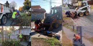 Nuevos operativos de limpieza integral en Berazategui