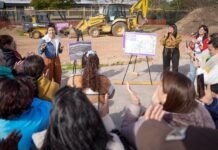 Se iniciaron los trabajos de construcción del nuevo Polideportivo de Ezpeleta Oeste