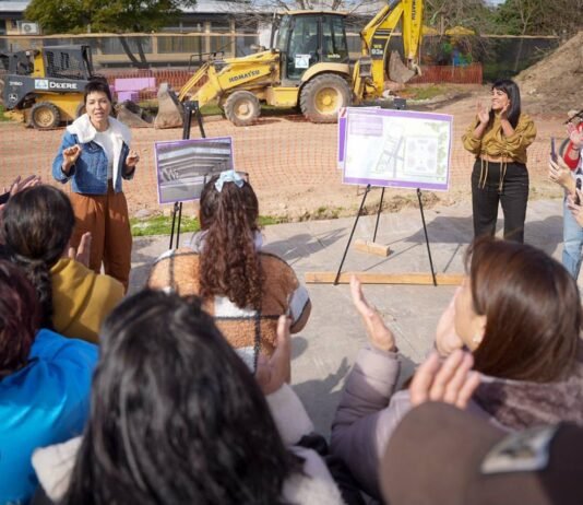 Se iniciaron los trabajos de construcción del nuevo Polideportivo de Ezpeleta Oeste