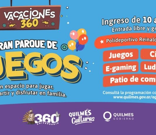 Prosigue la programación de vacaciones de invierno en Quilmes