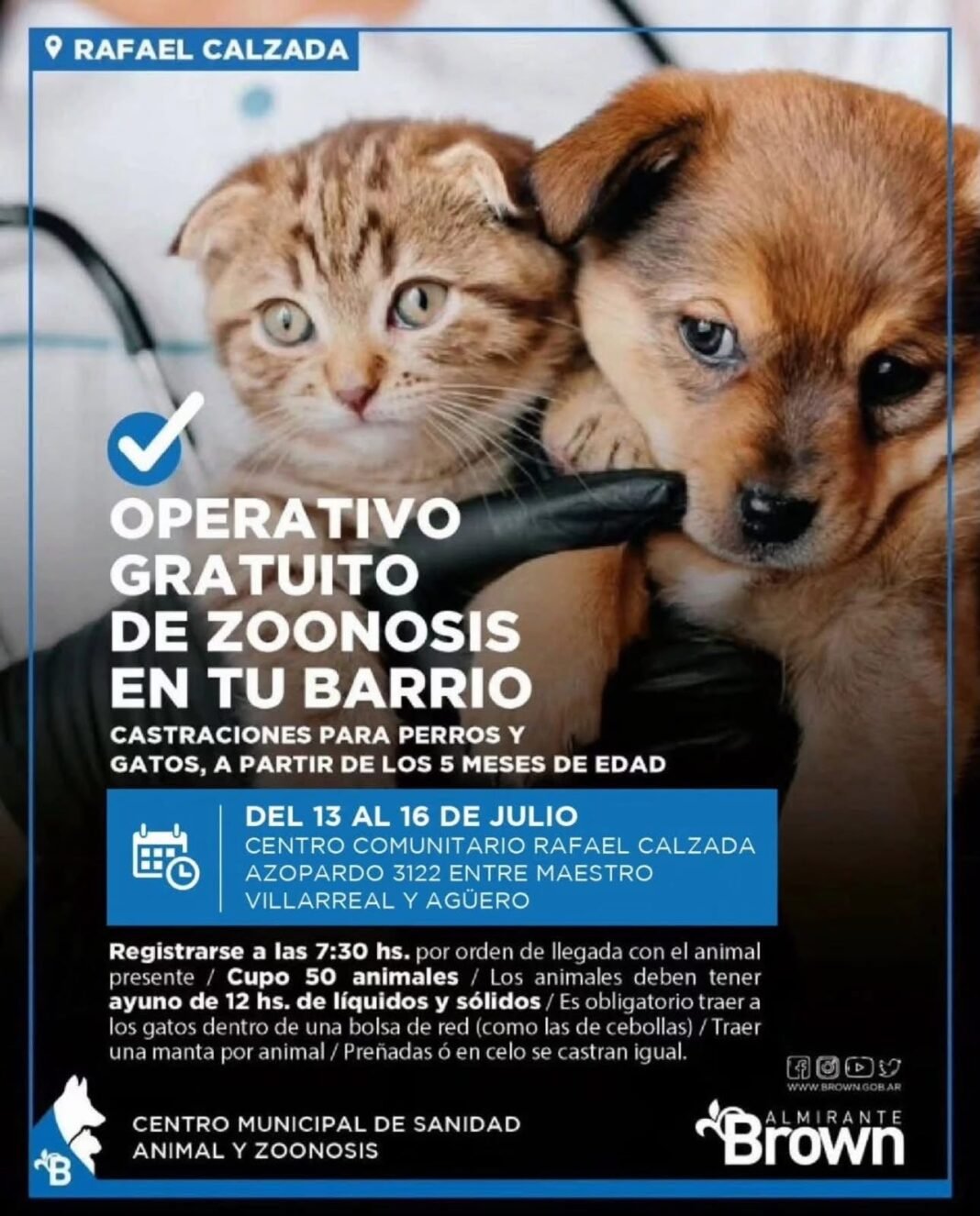 El municipio anunció nuevos operativos de zoonosis y más cursos de manipulación segura de alimentos El municipio anunció nuevos operativos de zoonosis y más cursos de manipulación segura de alimentos