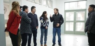 Lomas avanza con nuevas obras de infraestructura en la Escuela Técnica Nº 2 de Temperley