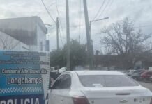 Gracias a las Cámaras de Seguridad del municipio se detuvo en Longchamps, a dos delincuentes que se trasladaban en un auto robado