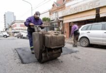 La comuna continúa intensificando los trabajos en hormigón y carpeta asfáltica del plan municipal 2026