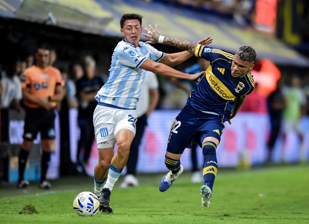 Boca y Racing empataron 1-1 en Avellaneda Boca y Racing empataron 1-1 en Avellaneda