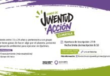 Abren convocatoria para ser parte del “fondo de juventud y acción climática”