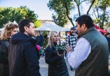 Una multitud disfrutó en la Plaza Brown de la “Expo Vivero” durante este fin de semana