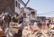 Argentina expresó sus condolencias por las víctimas del terremoto en Colombia y ofrece ayuda
