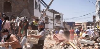 Argentina expresó sus condolencias por las víctimas del terremoto en Colombia y ofrece ayuda