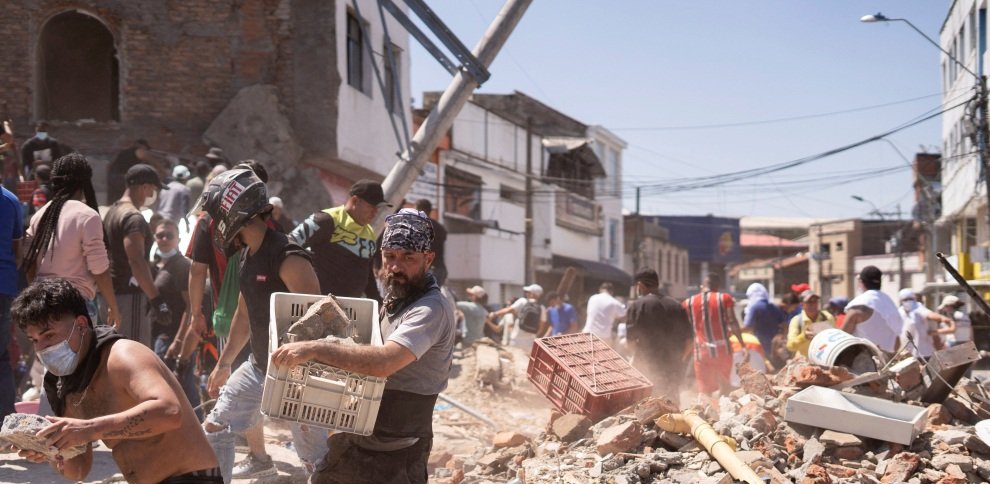 Argentina expresó sus condolencias por las víctimas del terremoto en Colombia y ofrece ayuda Argentina expresó sus condolencias por las víctimas del terremoto en Colombia y ofrece ayuda
