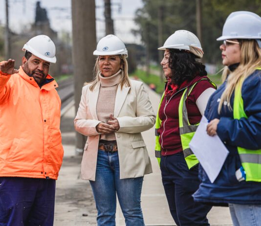 Avanza la construcción de la nueva estación de trenes de la Universidad Guillermo Brown