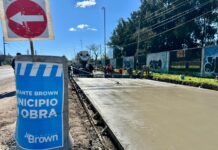 Avanzan las obras viales para mejorar la accesibilidad y la circulación en los barrios del distrito