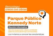 Convocan a reunión informativa para conocer el proyecto del Parque Público del barrio Kennedy Norte