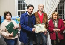 La comuna acompañó la celebración del 86° aniversario del club atlético y social Villa Calzada
