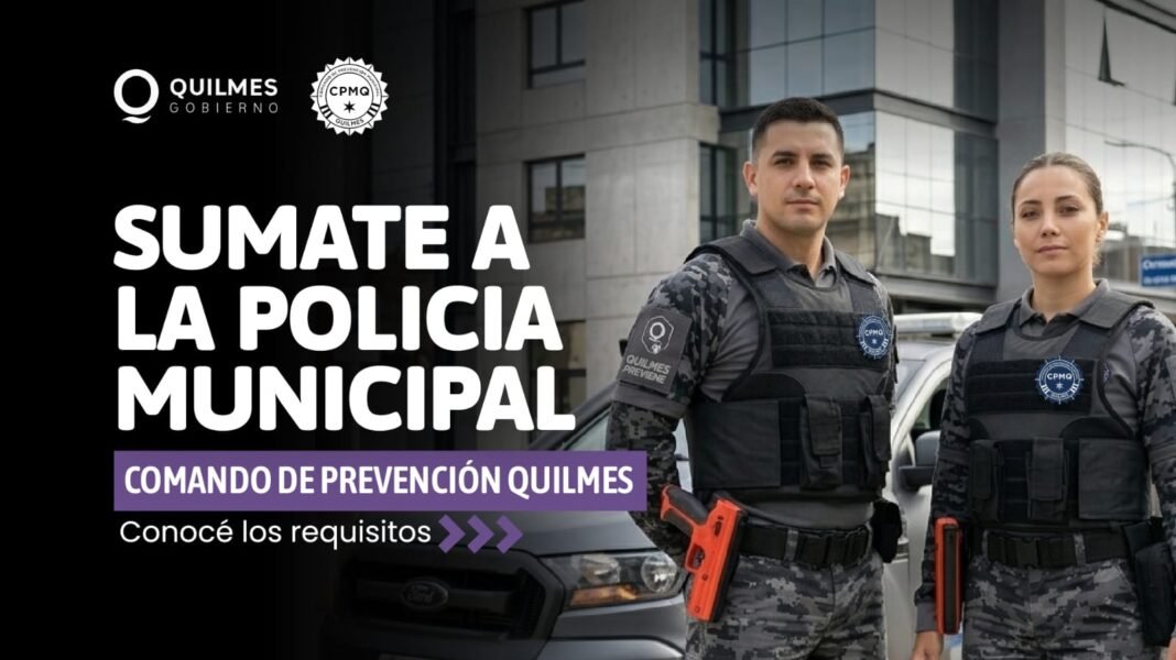 Quilmes lanza el comando de prevención municipal Quilmes lanza el comando de prevención municipal