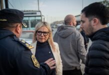 Paula Eichel supervisó un nuevo operativo de saturación policial en Glew