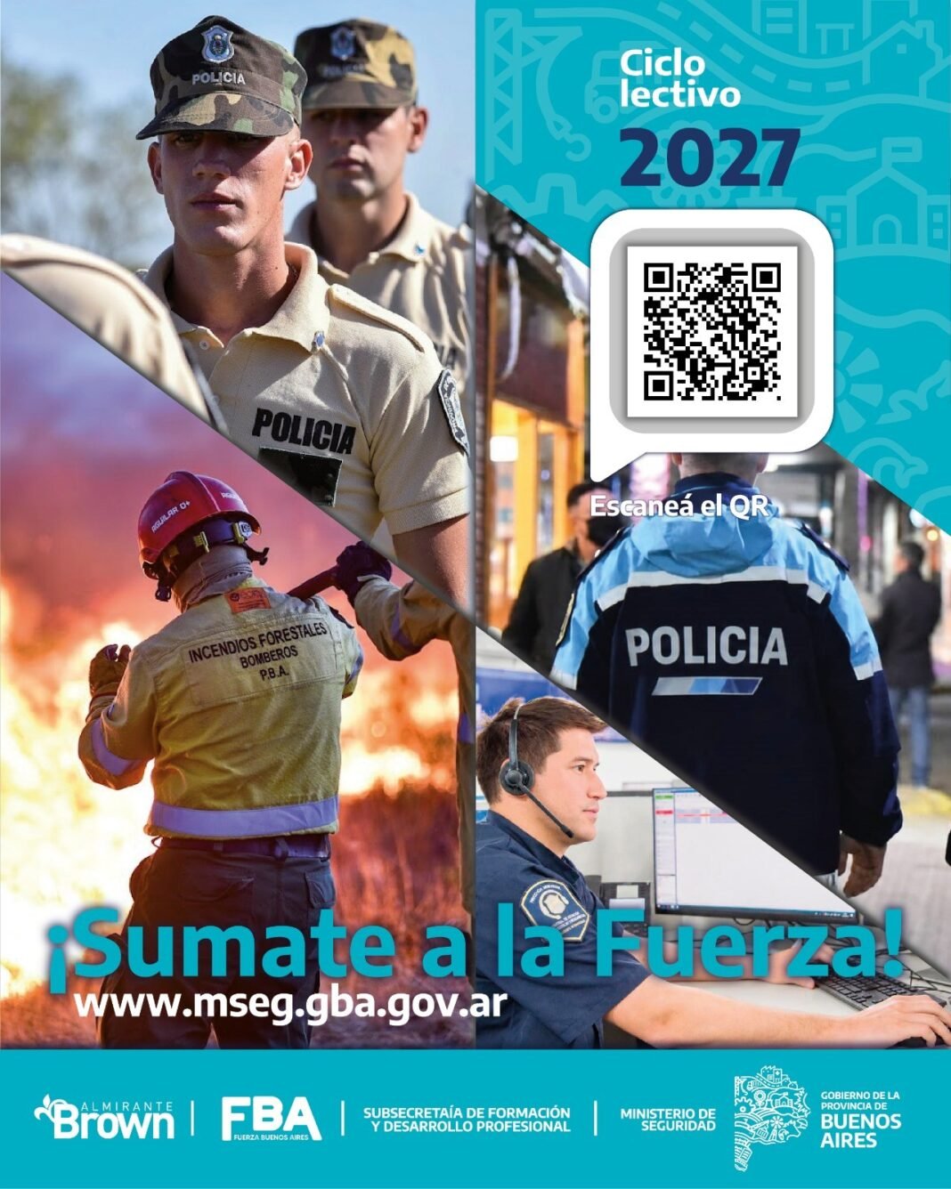 Abrió la inscripción para sumarse al ciclo 2027 de la Policía bonaerense Abrió la inscripción para sumarse al ciclo 2027 de la Policía bonaerense