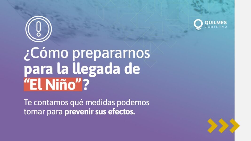 Quilmes: el municipio realiza a diario tareas preventivas frente al fenómeno de “El Niño” Quilmes: el municipio realiza a diario tareas preventivas frente al fenómeno de “El Niño”