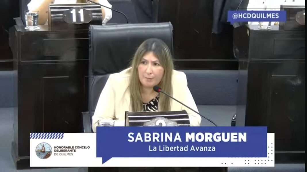 Conflicto en el Concejo de Quilmes: Sabrina Morguen presentó una moción de privilegio por restricciones al uso de la palabra Conflicto en el Concejo de Quilmes: Sabrina Morguen presentó una moción de privilegio por restricciones al uso de la palabra